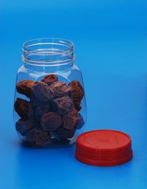 food grade pet hexagon plastic container	waterproof screw cap	hexagon plastic container	plastic screw cap